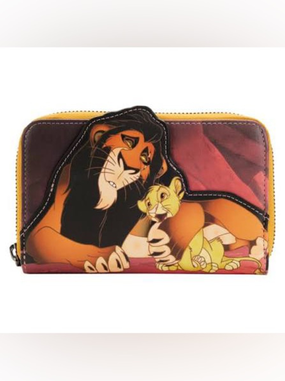 Loungefly Disney Villains Lion King Scar Zip Around Wallet